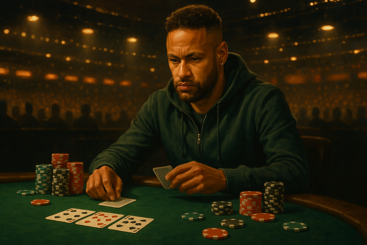 Neymar Jr affronte les tables de Las Vegas pour les WSOP 2026