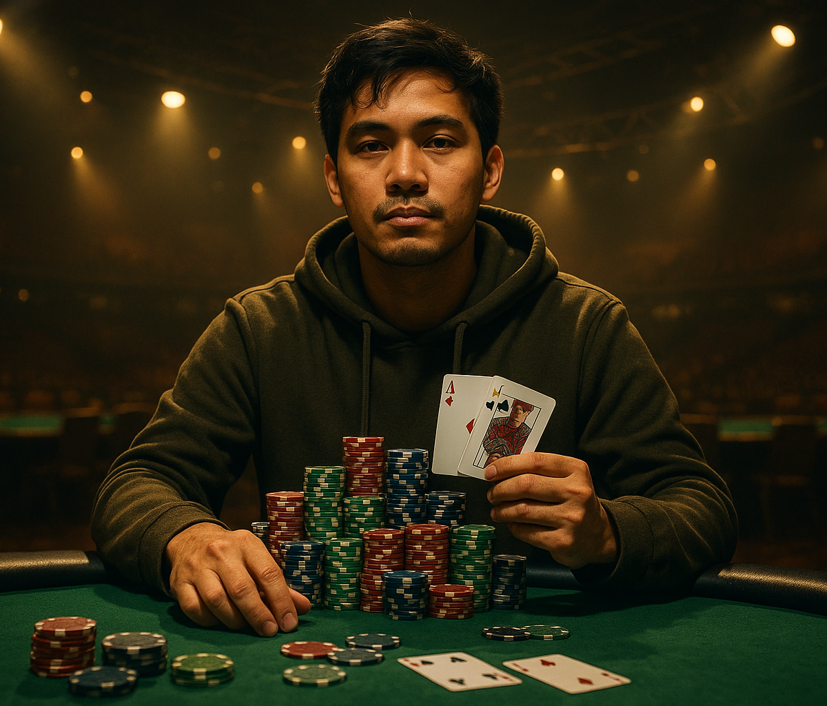 Lucas Jumalon, champion du monde inattendu : de l'ombre au sommet du Main Event des WSOP