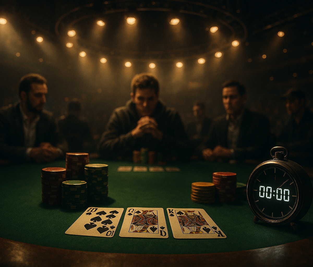 WSOP 2026 : la Shot Clock disparaît juste avant la table finale du Main Event