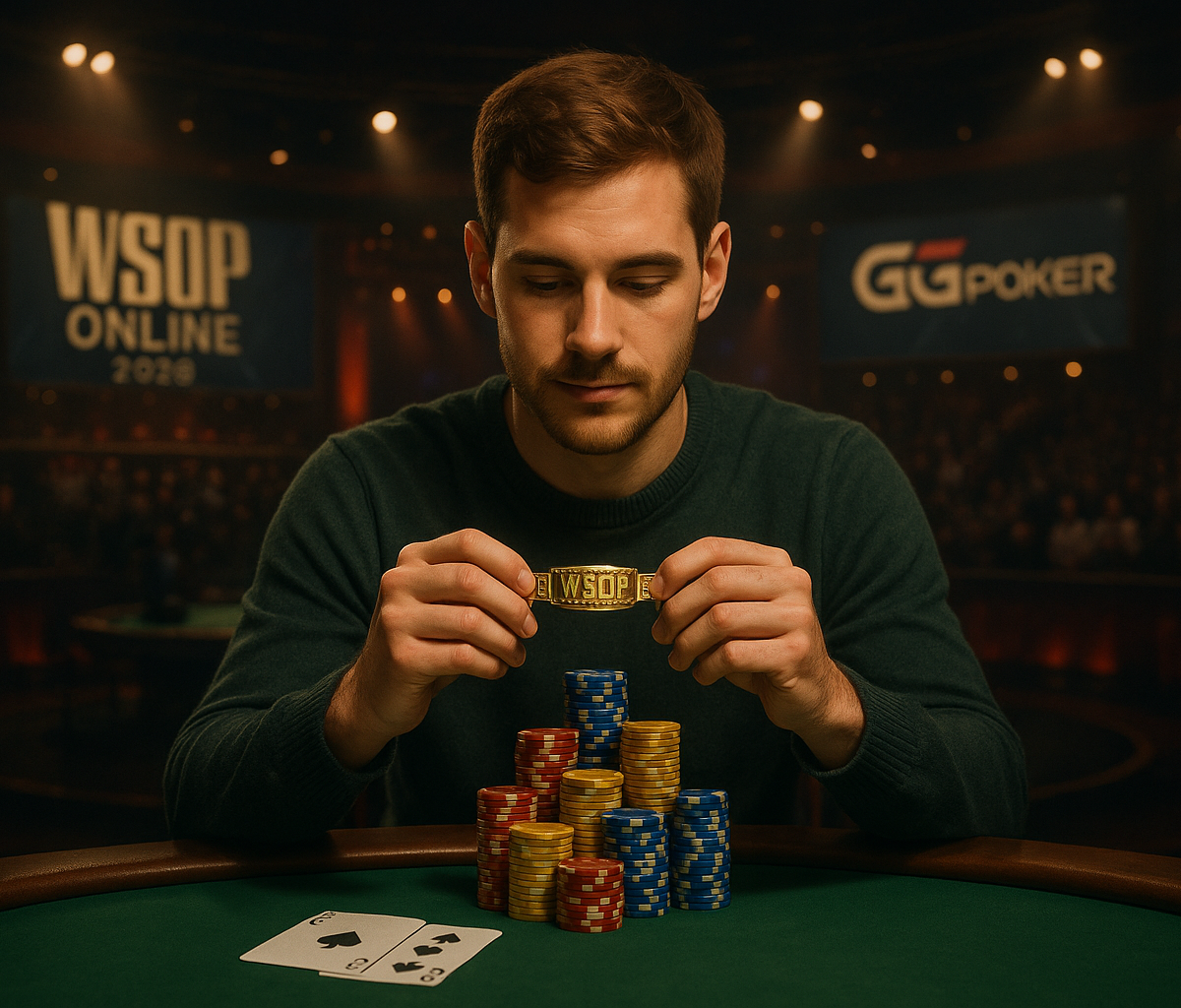 WSOP Online 2026 : le Belge Arthur Thiriart décroche son premier bracelet sur GGPoker