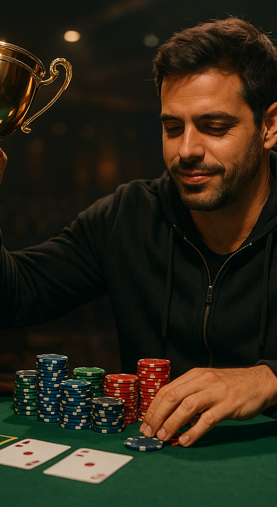 De 2 big blinds au trophée : Joao Simao entre dans l'histoire du poker brésilien à Jeju