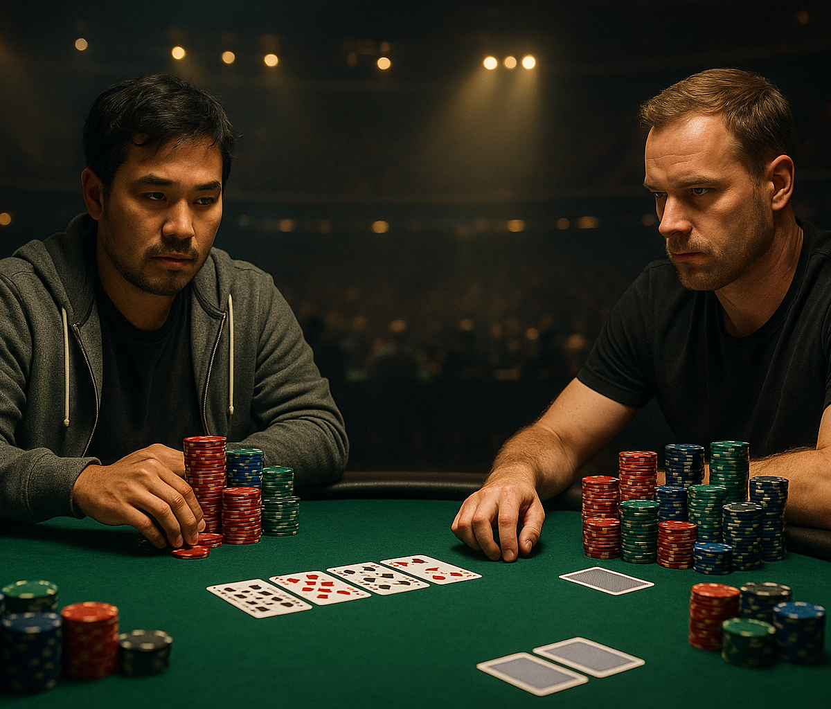 WSOP 2026 : Jumalon et Saaskilahti s'affrontent pour le titre et les 10 millions de dollars